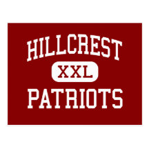 Hillcrest - Patriots - High - Tuscaloosa Alabama Post Card