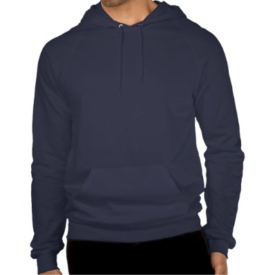 Hillhouse &#39;64 navy blue hoodie with hand-warmer
