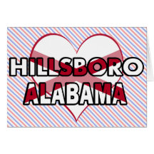 Hillsboro, Alabama Greeting Card