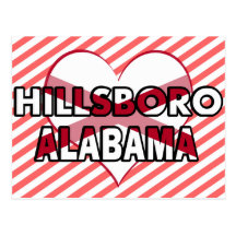 Hillsboro, Alabama Post Card