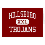 Hillsboro - Trojans - Middle - Hillsboro Kansas Greeting Card
