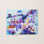 Hillside Greek Town Puzzle puzzles