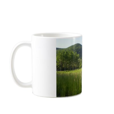 Hillside Mug by NoriLenore