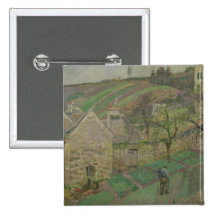 Hillside of the Hermitage, Pontoise, 1873 Buttons