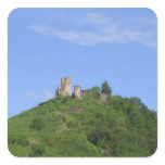Hilltop Castle Ruins Stickers