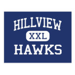 Hillview - Hawks - High - Santa Ana California Post Cards