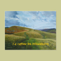 Hillwalking Northumberland Cheviots postcards