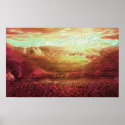 hilly landscape posters