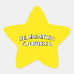 Hilmar-Irwin California Star Sticker