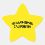Hilmar-Irwin California Star Stickers