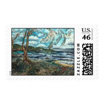 Hilo bay canoe ragatta postage by organicdrew Hilo bay canoe ragatta postage