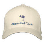 Hilton Head Island Palmetto Embroidered Hat
