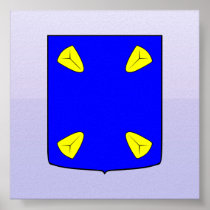 Hilversum wapen, Netherlands Posters