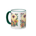 Himalayan and Roses mugs