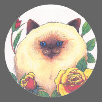 Himalayan and Roses stickers