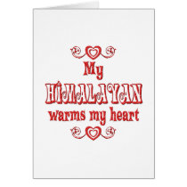 Himalayan Cats Warm My Heart cards