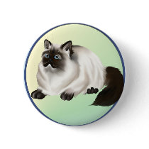 Himalayan Kitty Button