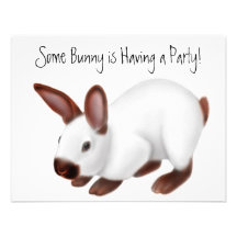Himalayan Rabbit Invitation