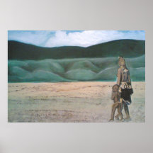 Himba Mother and child Print