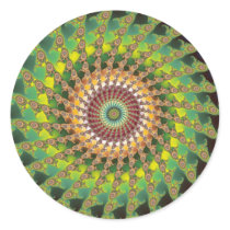 Himynameisswirl Round Sticker