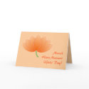 Hina Matsuri (Girls' Day) Lotus Greetings card