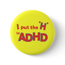 HinADHD buttons by Uttershirt HinADHD buttons