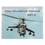 Hind Gunship Calendar