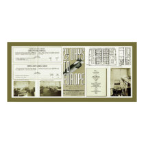 Hindenburg Brochure Vintage Photos posters by TrevorStar Hindenburg Brochure Vintage Photos posters