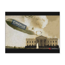 Hindenburg CHANGE Postcard by iOwnTheWorld Hindenburg CHANGE Postcard