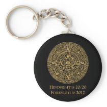 Hindsight is 20/20 Foresight is 2012 Key Chains