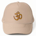 HINDU: AUM/ OM hats by Aquavel HINDU: AUM/ OM hats