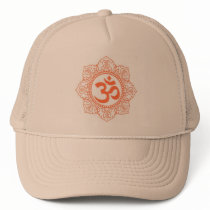 HINDU - BUDDHA SYMBOLS OM,OHM hats