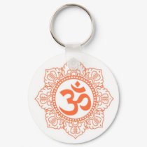 HINDU - BUDDHA SYMBOLS OM,OHM keychains