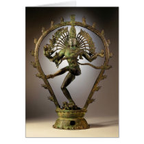 Hindu Deity Shiva Tamil the Destroyer Transformer Greeting Card