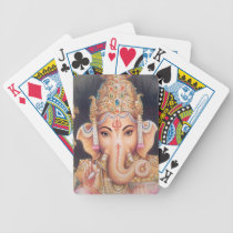 Hindu Elephant Ganesha playing cards