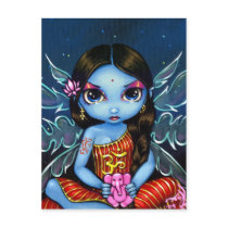"Hindu Fairy" Postcard by strangeling "Hindu Fairy" Postcard