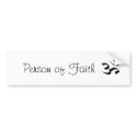 Hindu Faith Sticker bumper stickers by laughingwillow Hindu Faith Sticker bumper stickers