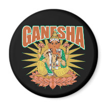 Hindu Ganesha magnets by HinduDesigns Hindu Ganesha magnets
