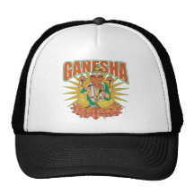 Hindu Ganesha Mesh Hat