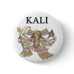 HINDU kali design buttons