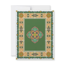 Hindu Muslim Arabic Wedding or Mehndi Invitation 5