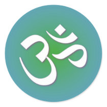 Hindu OM - Buddhist Symbol stickers