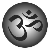 Hindu OM - Buddhist Symbol stickers