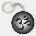 Hindu OM - Meditation Symbol Key Chain