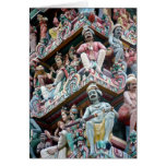 Hindu Temple - Little India, Singapore Greeting Card