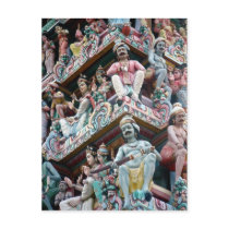 Hindu Temple - Little India, Singapore Post Cards
