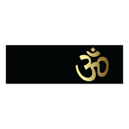 Hinduism - Skinny Business Card (back side)