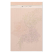 Hint of Floral - Customize stationery by uniqueprints Hint of Floral - Customize stationery