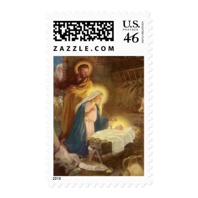 Hintermeister's Nativity Scene stamps