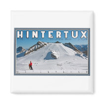 Hintertux - the Gefrorene Wand Fridge Magnet